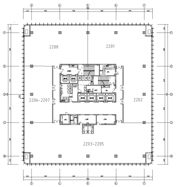 广孚中心出租-498.09m²-毛坯